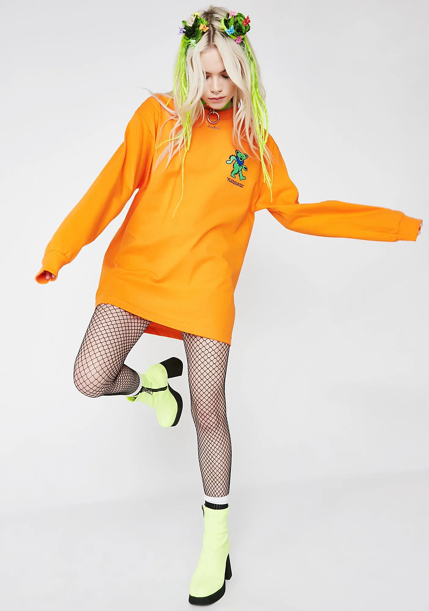 Bear Long Sleeve T Shirt sold by Dolls Kill product image thumbnail 5