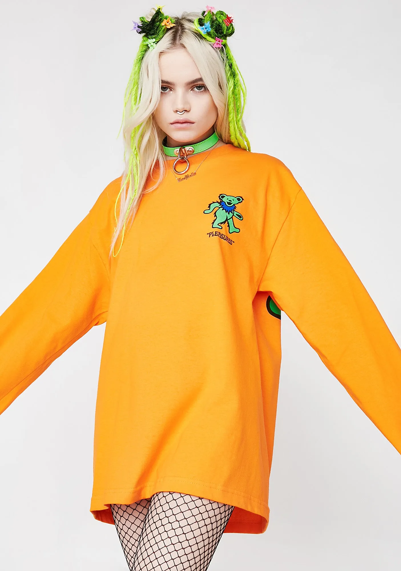 Bear Long Sleeve T Shirt sold by Dolls Kill product image thumbnail 3