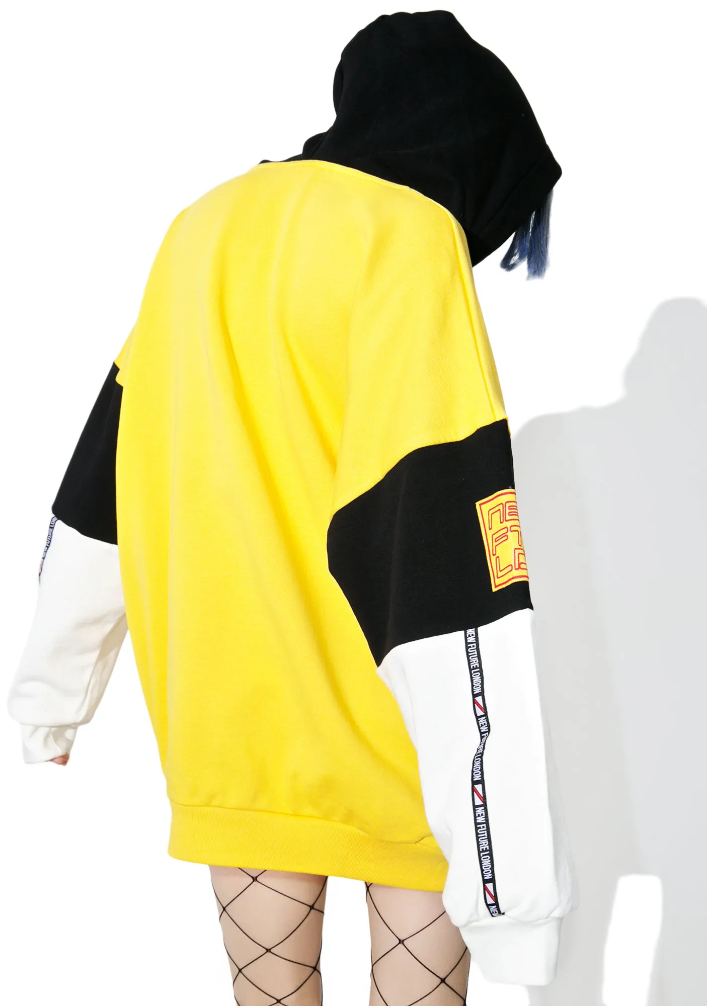 Stamp Logo Hooded Sweatshirt sold by Dolls Kill product image thumbnail 4