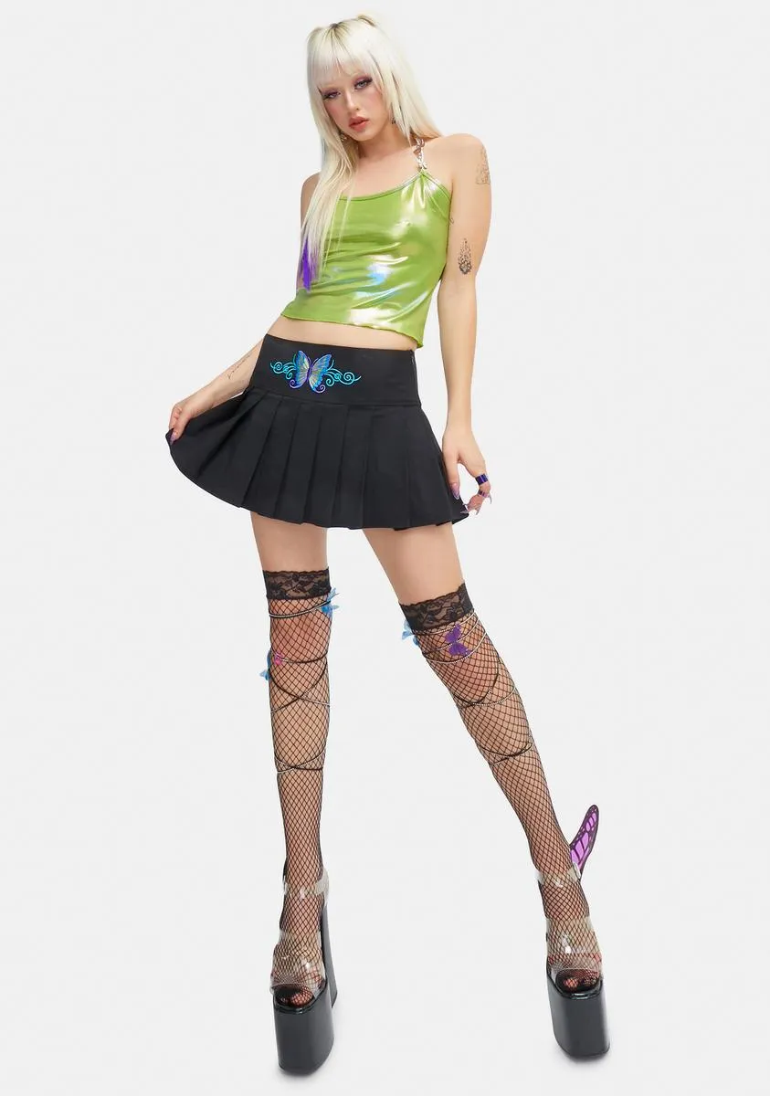 Wind Beneath My Wings Pleated Skirt sold by Dolls Kill product image thumbnail 3