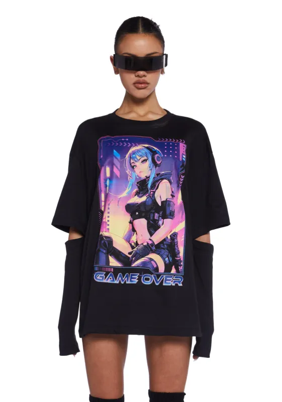 For The Win Long Sleeve Tee sold by Dolls Kill