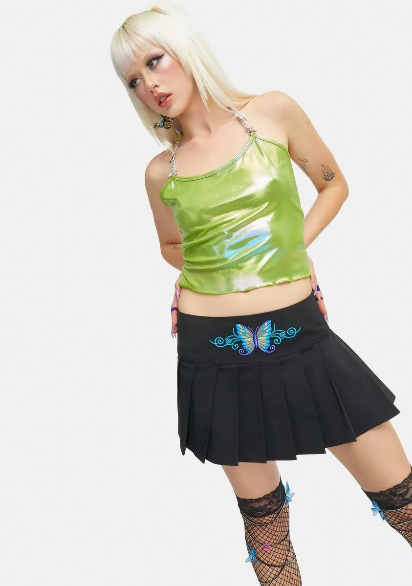 Wind Beneath My Wings Pleated Skirt sold by Dolls Kill product image thumbnail 2