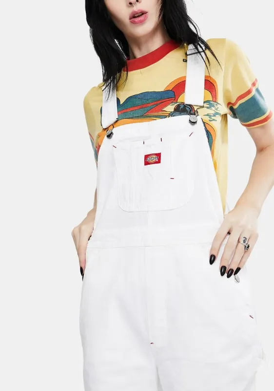 Straight Leg Bib Overalls sold by Dolls Kill