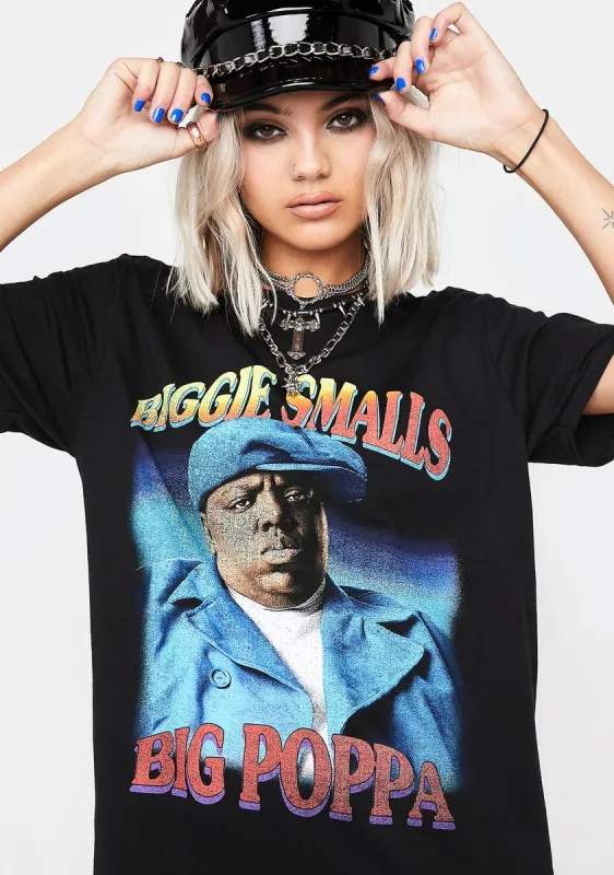 Biggie Smalls Short Sleeve Graphic Tee sold by Dolls Kill