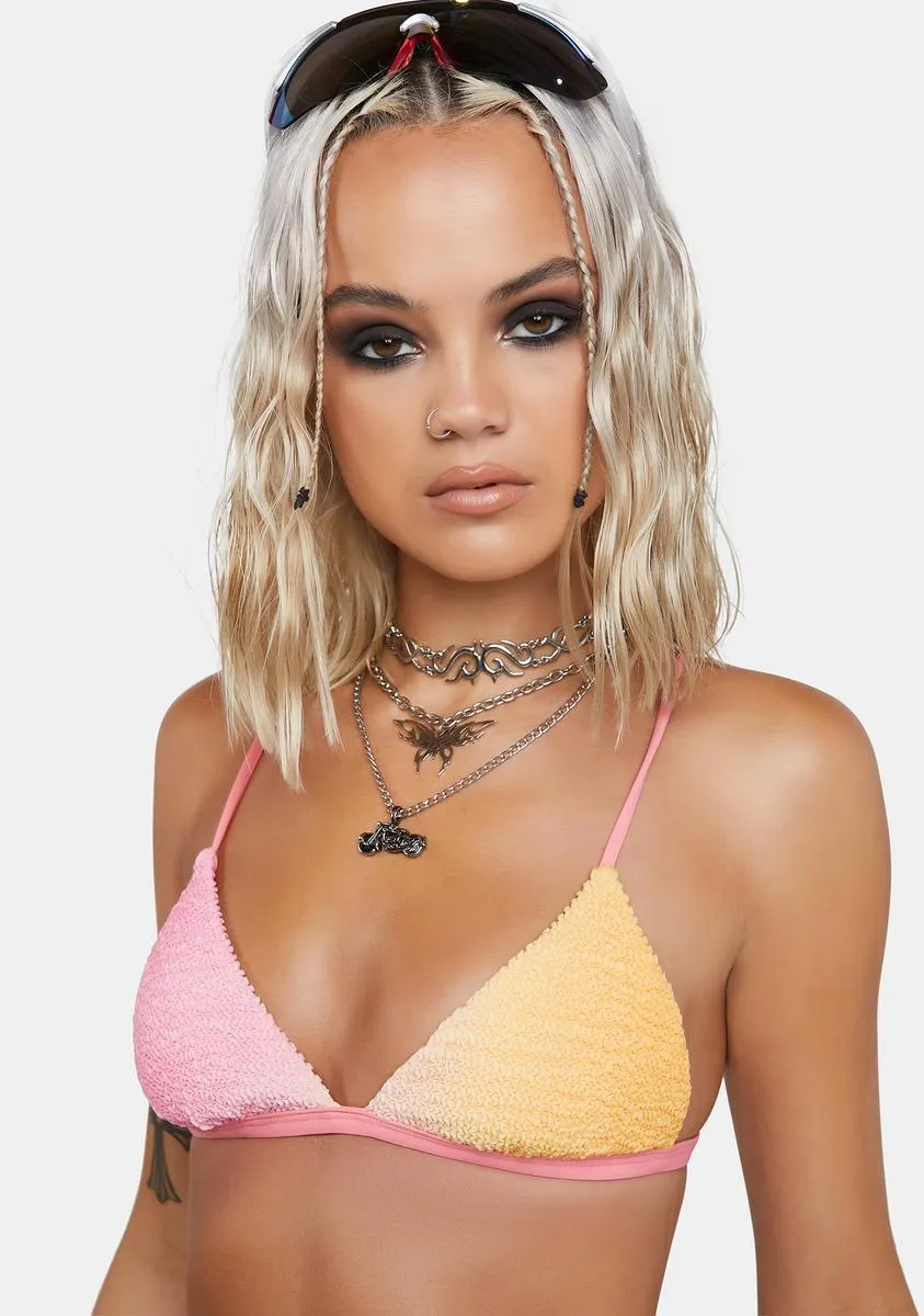 Last Sun Ombre Bikini Top sold by Dolls Kill product image thumbnail 2