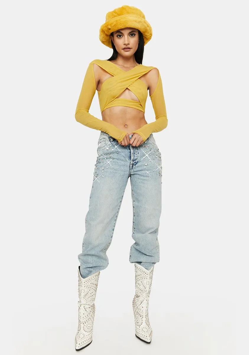 Serve Some Looks Cut-Out Top sold by Dolls Kill product image thumbnail 3