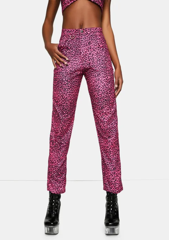 Tough Love Leopard Pants sold by Dolls Kill