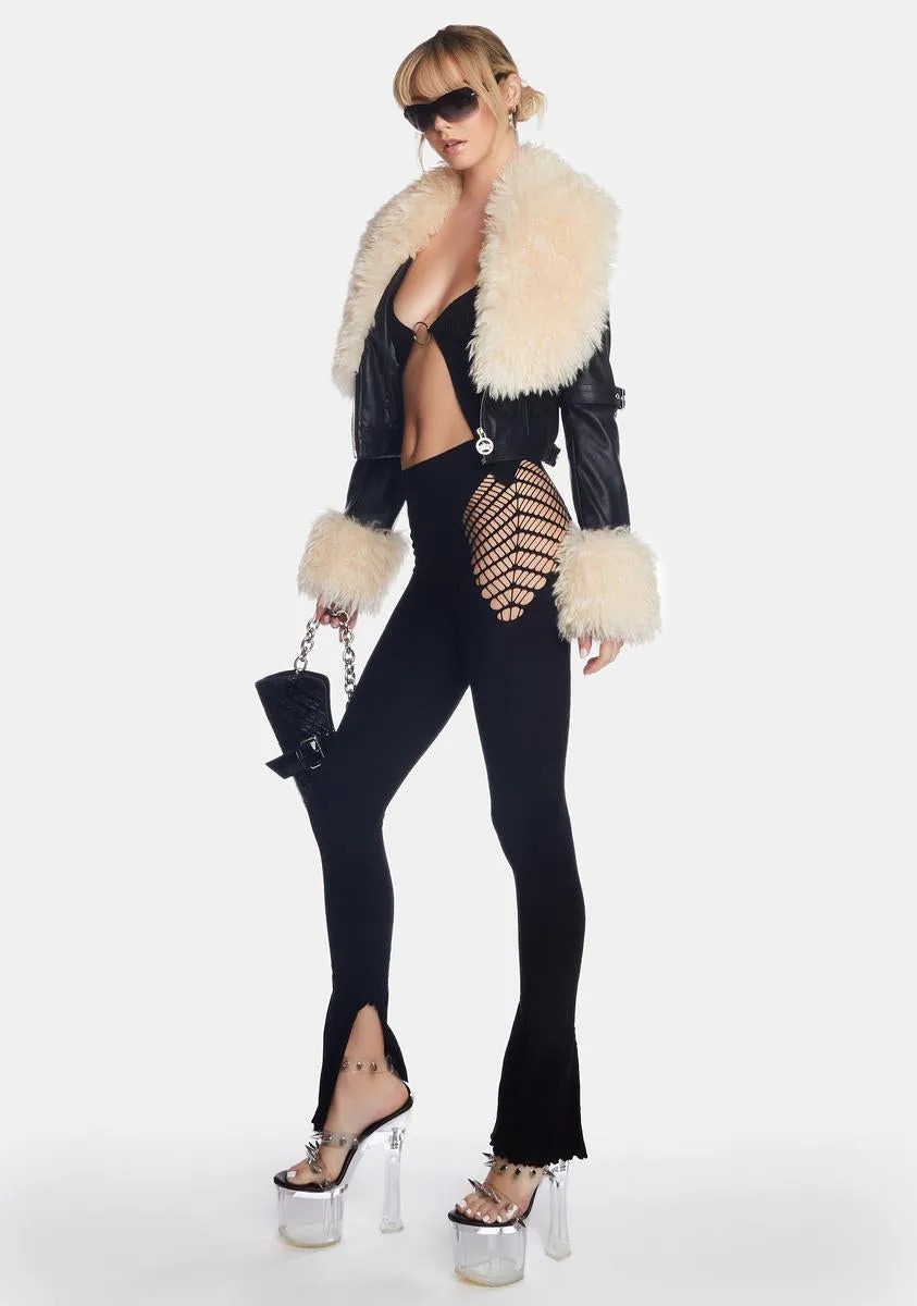 Dextra Cut-Out Pants sold by Dolls Kill product image thumbnail 2