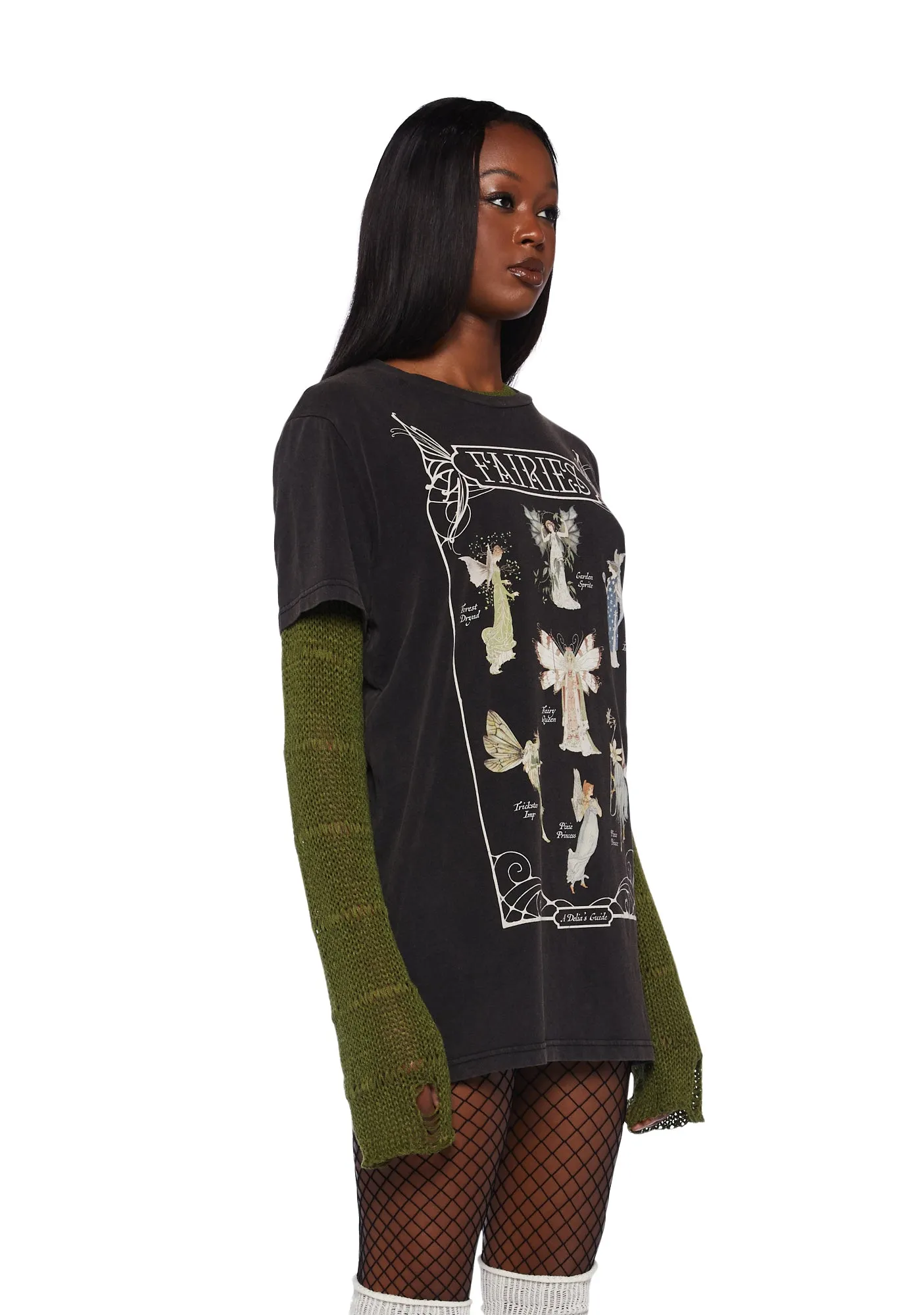 Woodland Whispers Oversized Tee sold by Dolls Kill product image thumbnail 3