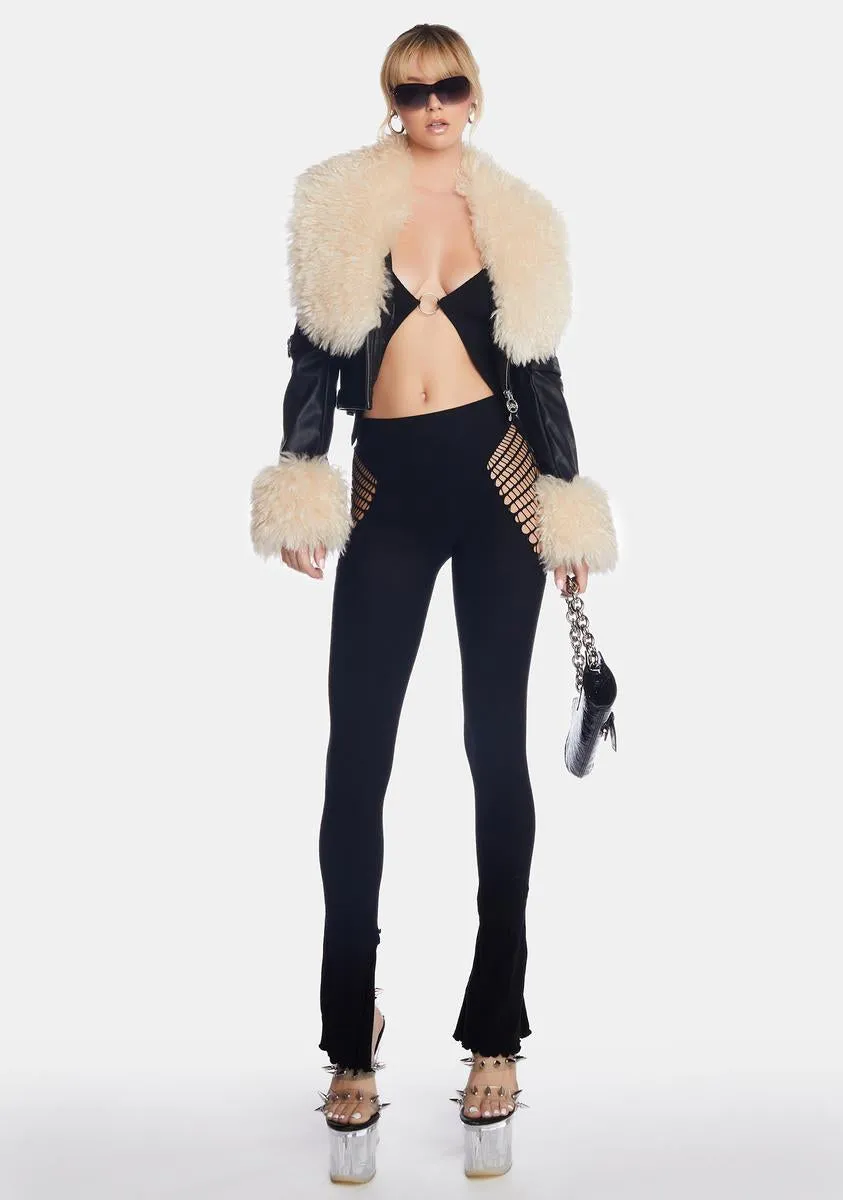 Dextra Cut-Out Pants sold by Dolls Kill product image thumbnail 3