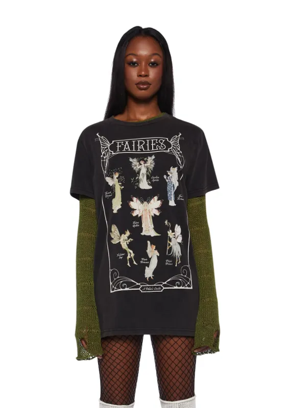 Woodland Whispers Oversized Tee made by Dolls Kill
