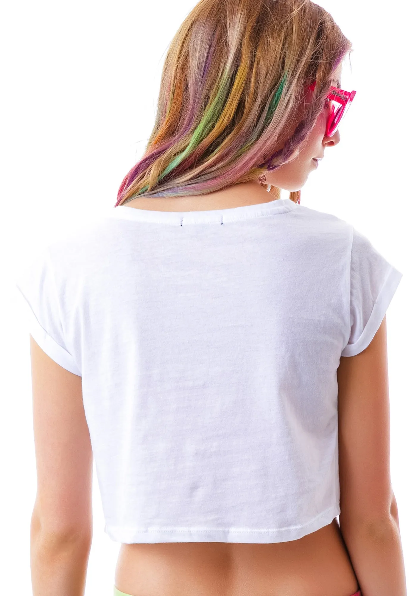 Basic Betch Crop Top sold by Dolls Kill product image thumbnail 3