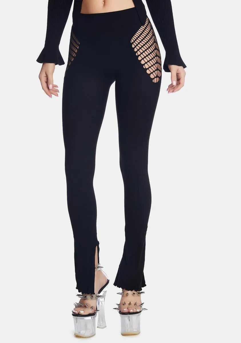 Dextra Cut-Out Pants sold by Dolls Kill