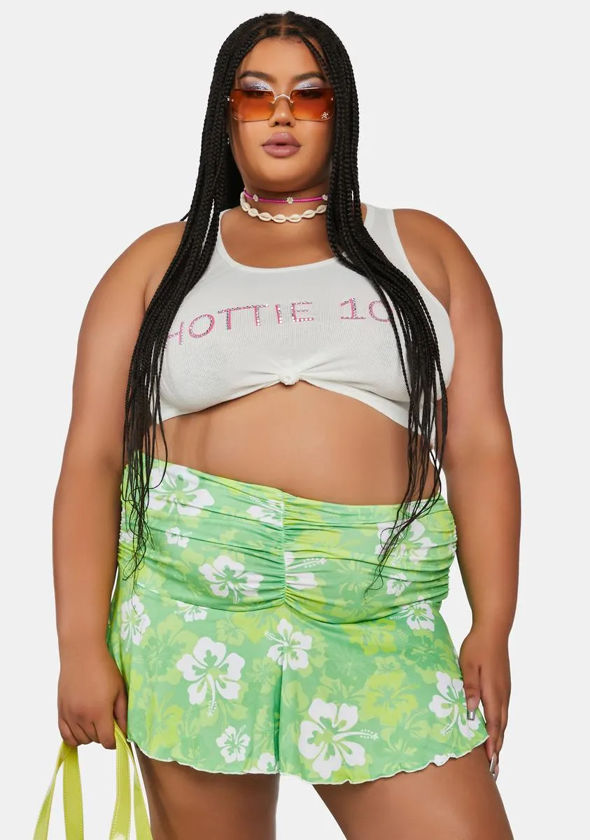 Plus Lush Aloha State Mini Skirt sold by Dolls Kill product image thumbnail 2