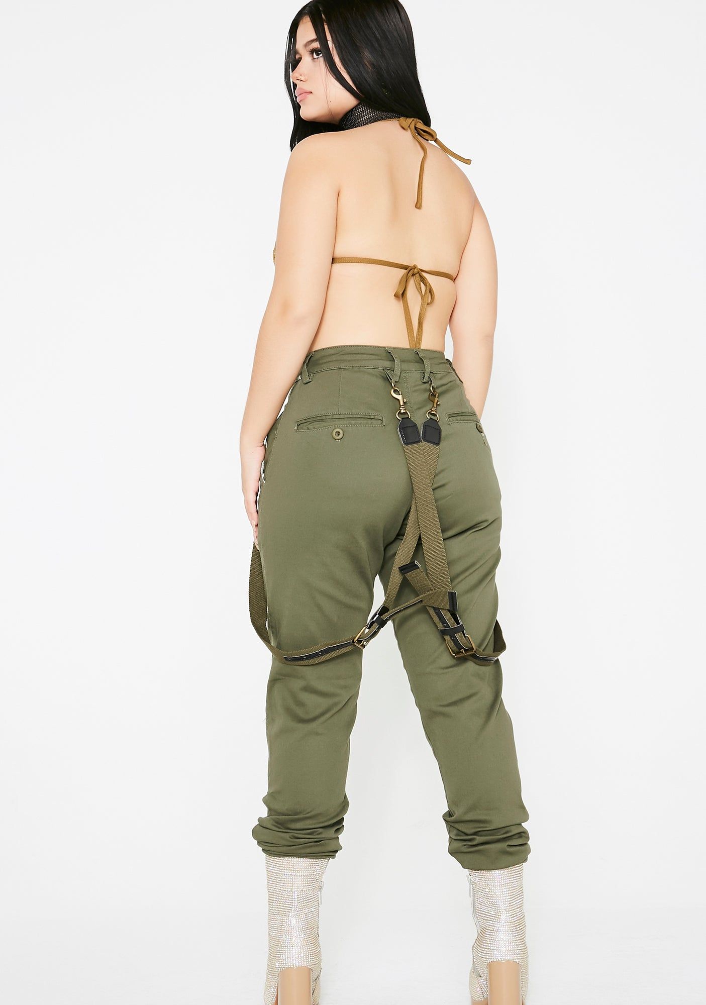 Serpent Xtra Spice Suspender Joggers sold by Dolls Kill product image thumbnail 4