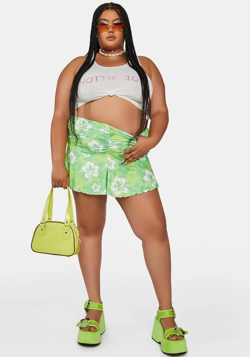 Plus Lush Aloha State Mini Skirt sold by Dolls Kill product image thumbnail 3