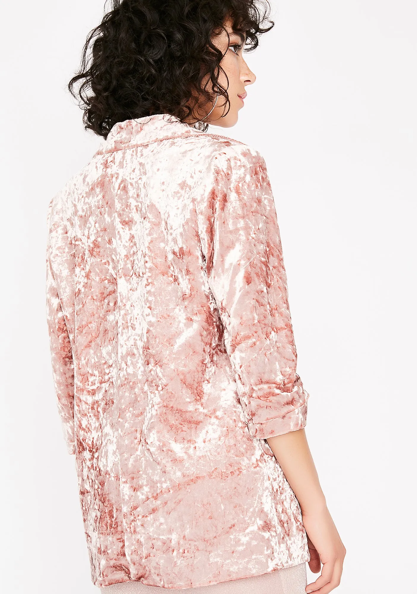 Wishful Thinking Velvet Blazer sold by Dolls Kill product image thumbnail 4