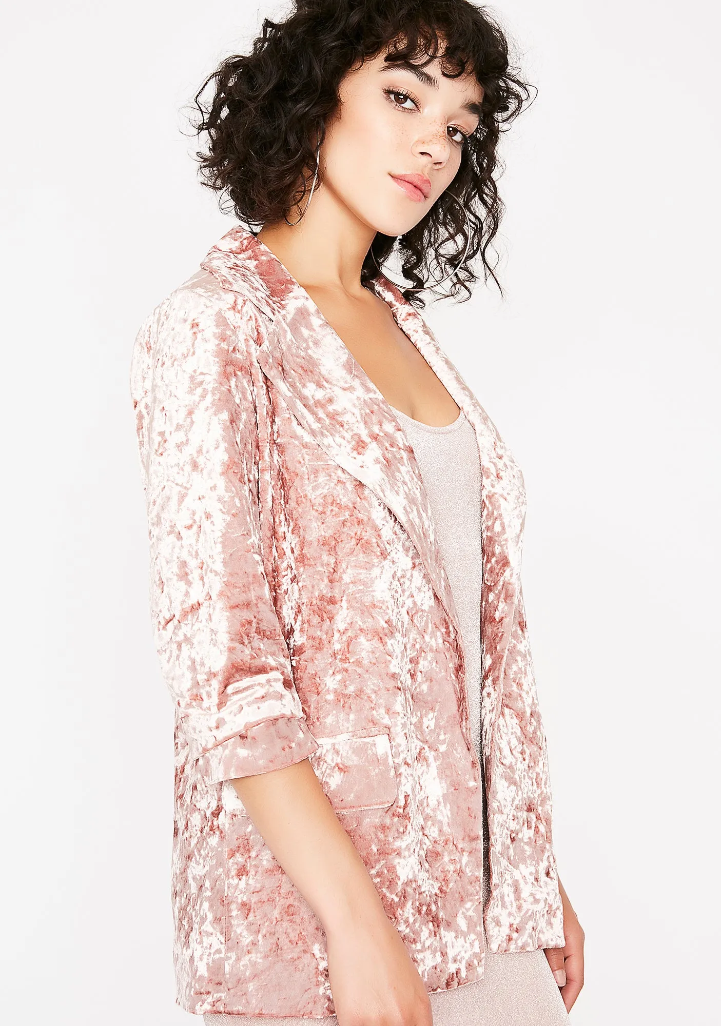 Wishful Thinking Velvet Blazer sold by Dolls Kill product image thumbnail 2