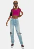 Perky Fuzzy Chain Top sold by Dolls Kill