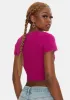 Perky Fuzzy Chain Top sold by Dolls Kill