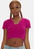 Perky Fuzzy Chain Top sold by Dolls Kill