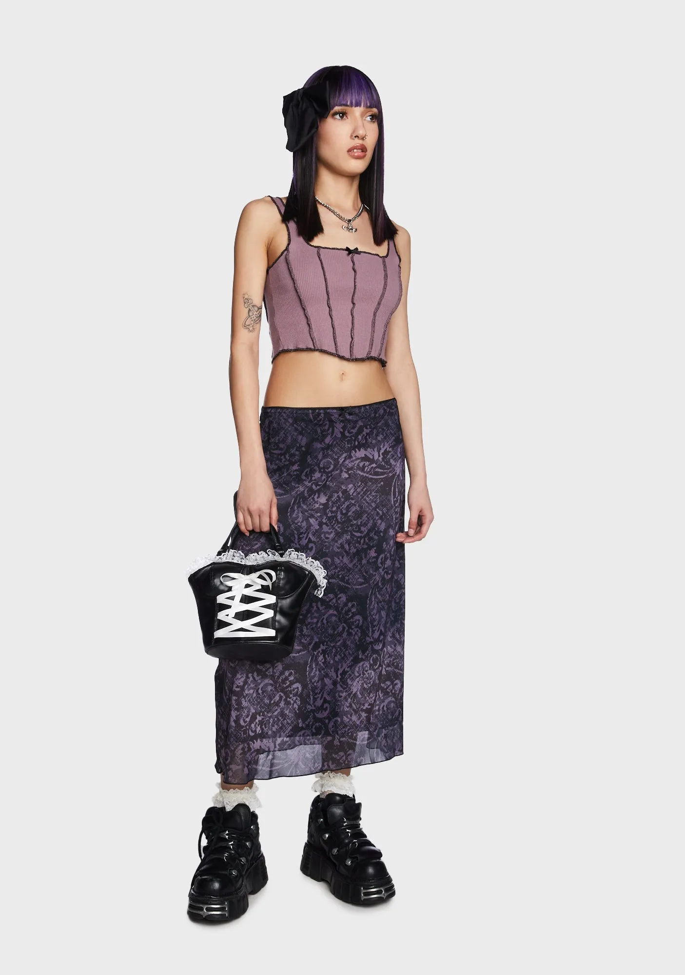 Gothic Ballerina Corset Top sold by Dolls Kill product image thumbnail 2