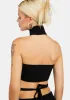 Avril Knitted Crop Top sold by Dolls Kill
