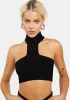 Avril Knitted Crop Top sold by Dolls Kill
