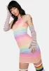 Sunrise To Sunset Mini Dress sold by Dolls Kill