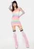 Sunrise To Sunset Mini Dress sold by Dolls Kill