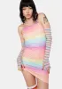 Sunrise To Sunset Mini Dress sold by Dolls Kill