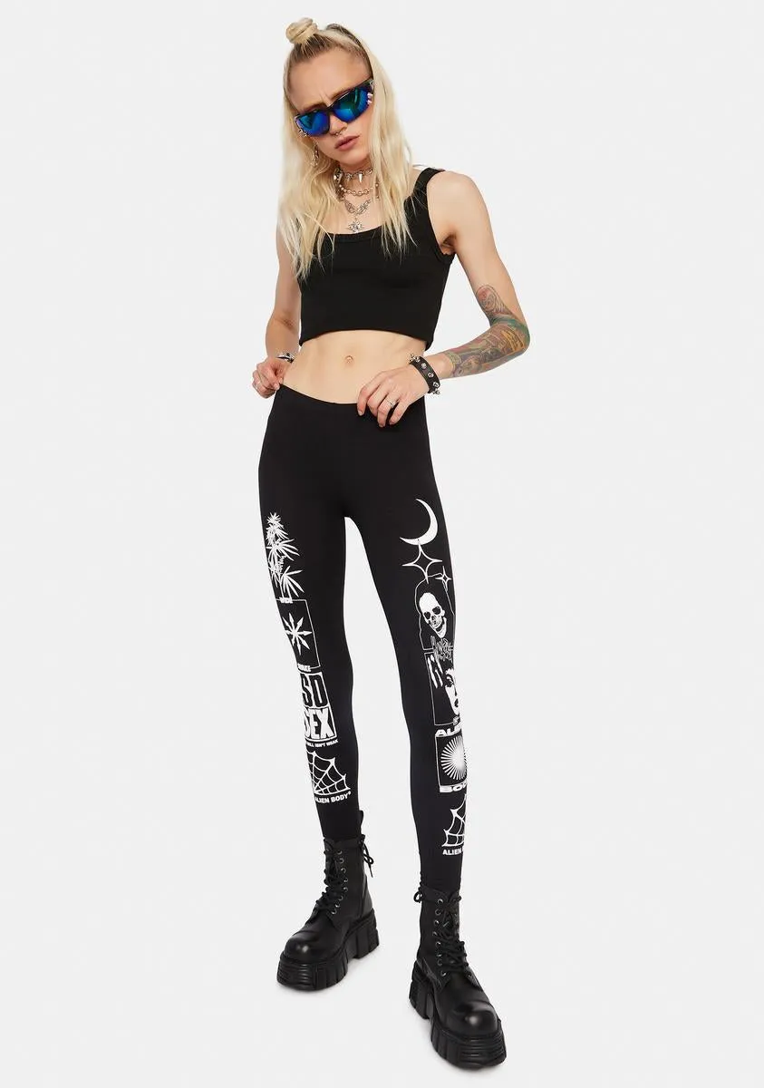 Acid Burn Leggings sold by Dolls Kill product image thumbnail 2