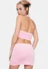 Wish You Were Me Velour Skirt Set sold by Dolls Kill