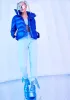 Ambient Avalanche Metallic Puffer Jacket sold by Dolls Kill