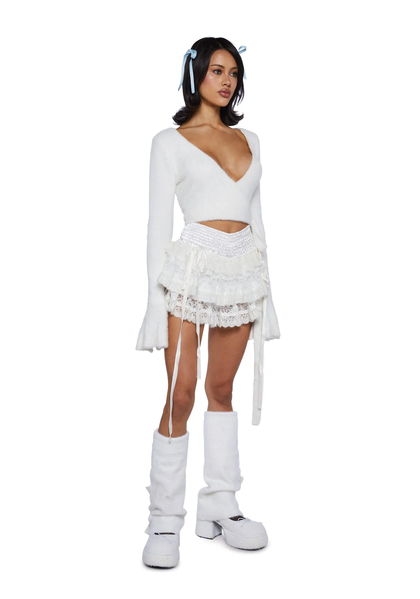 Eternal Elegance Wrap Top sold by Dolls Kill product image thumbnail 2