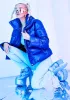 Ambient Avalanche Metallic Puffer Jacket sold by Dolls Kill