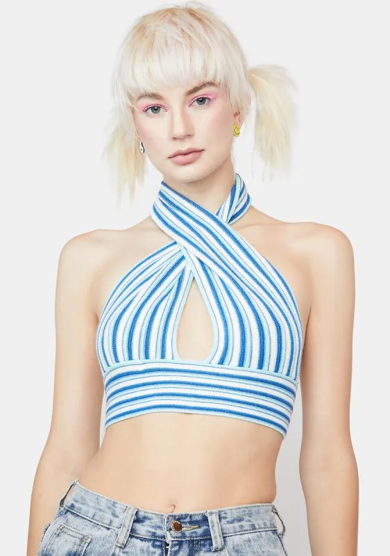 Harmony In Motion Halter Top sold by Dolls Kill