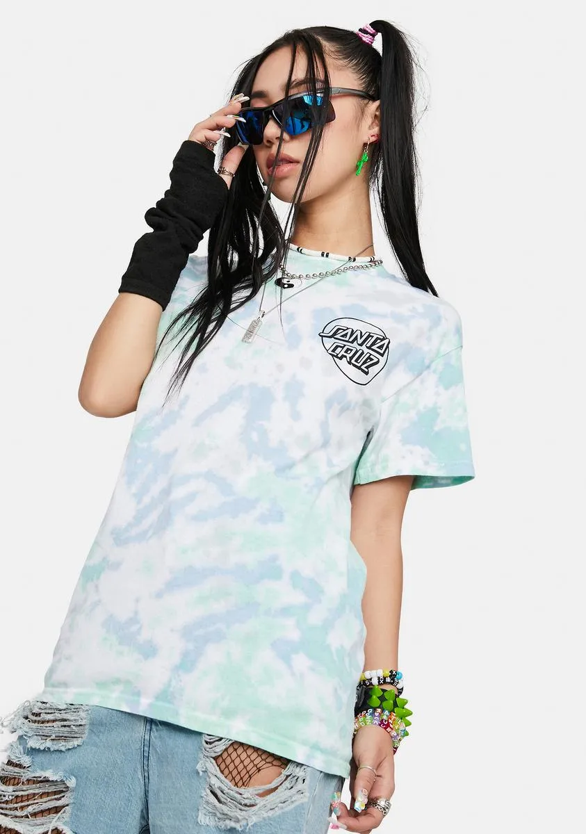 Opus Dot Tie Dye Graphic Tee sold by Dolls Kill product image thumbnail 4