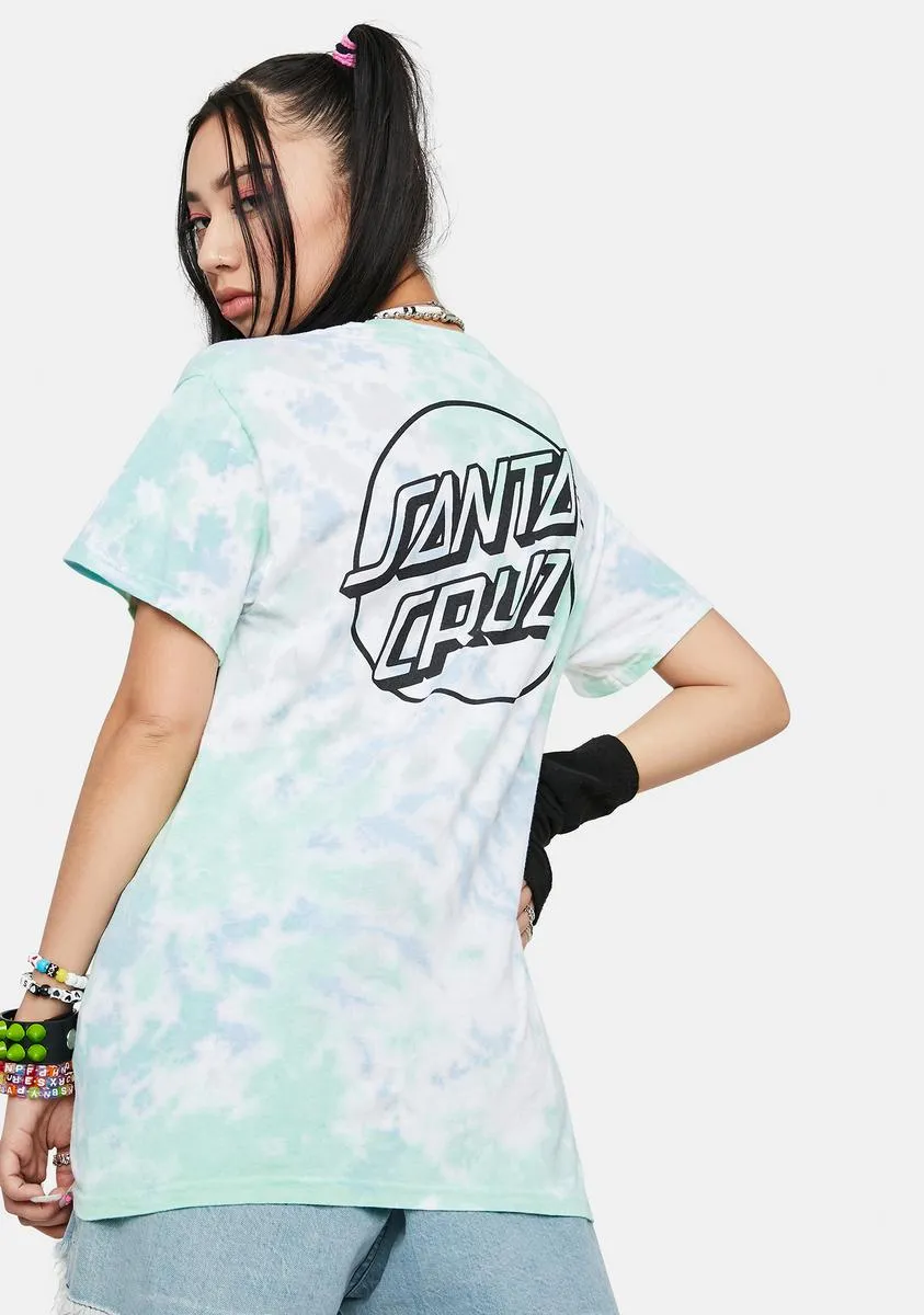 Opus Dot Tie Dye Graphic Tee sold by Dolls Kill