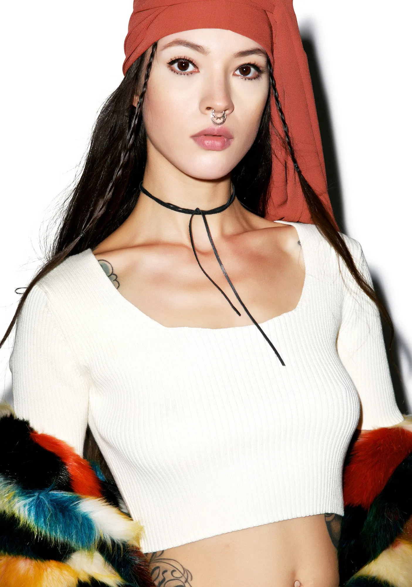 Keepsake Crop Top sold by Dolls Kill product image thumbnail 5