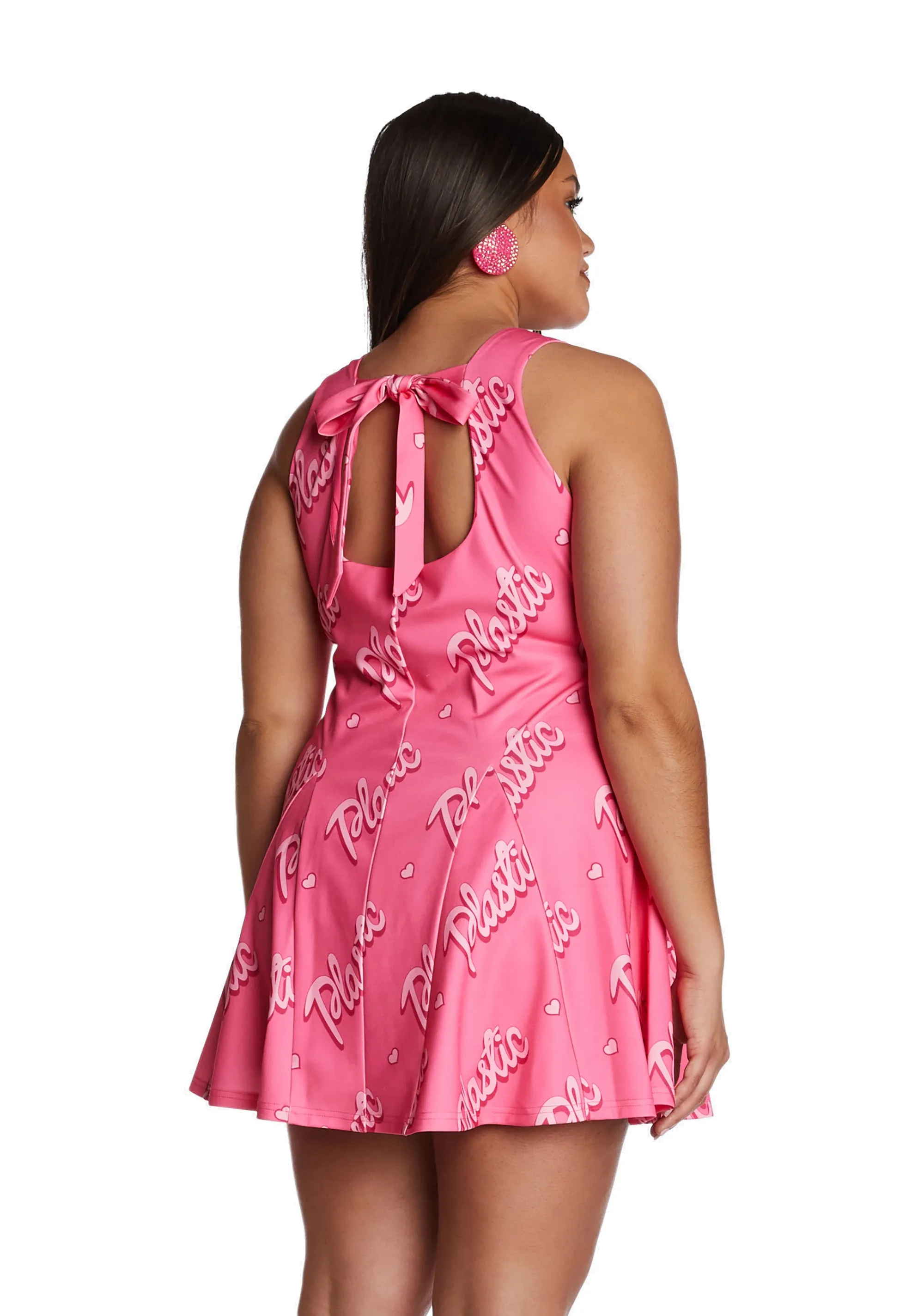 Plus Life Is Plastic Mini Dress sold by Dolls Kill product image thumbnail 4