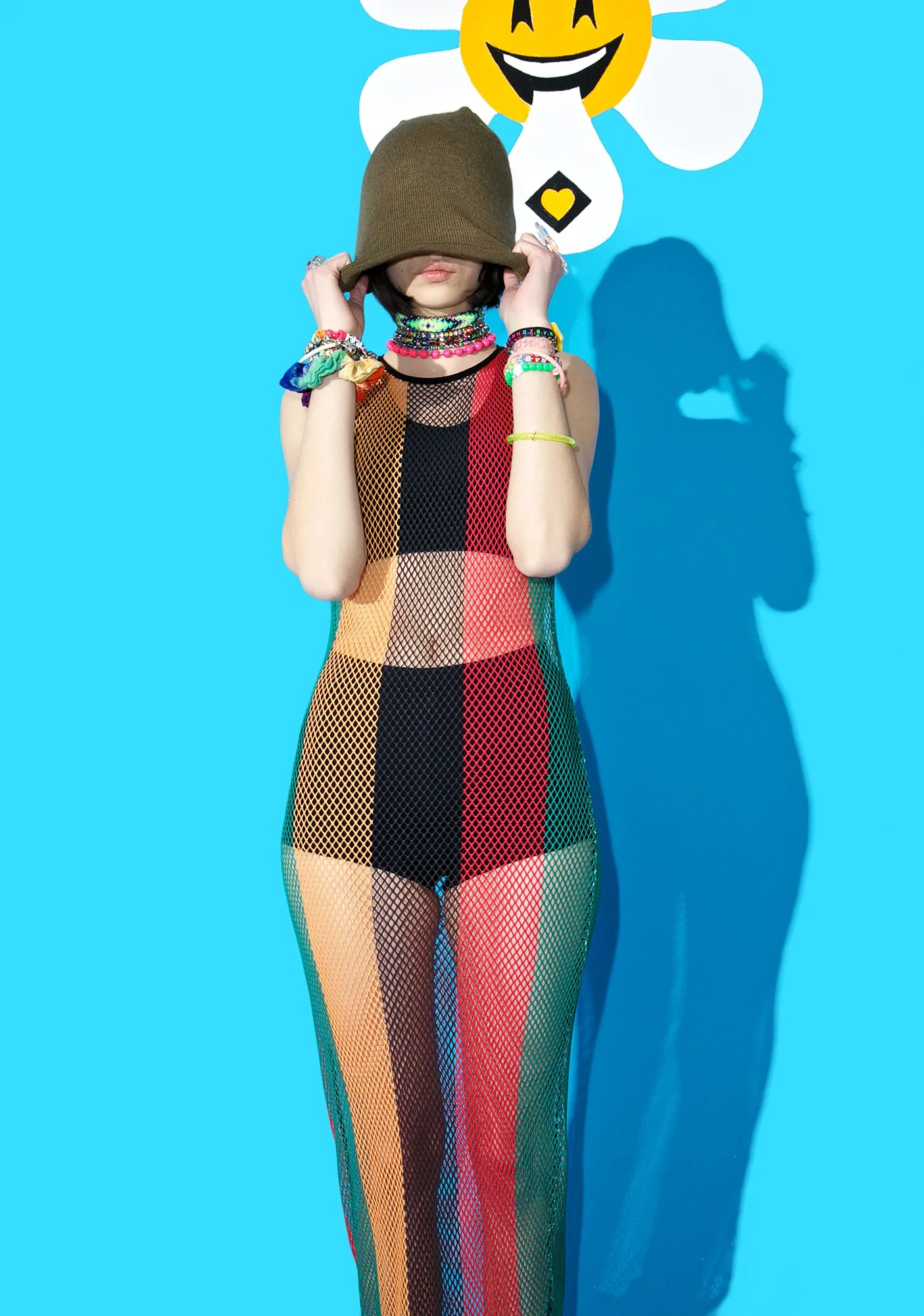 Kingston Mesh Maxi Dress sold by Dolls Kill product image thumbnail 3