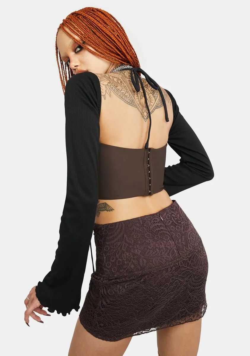 Jinx Me Halter Crop Top sold by Dolls Kill product image thumbnail 4