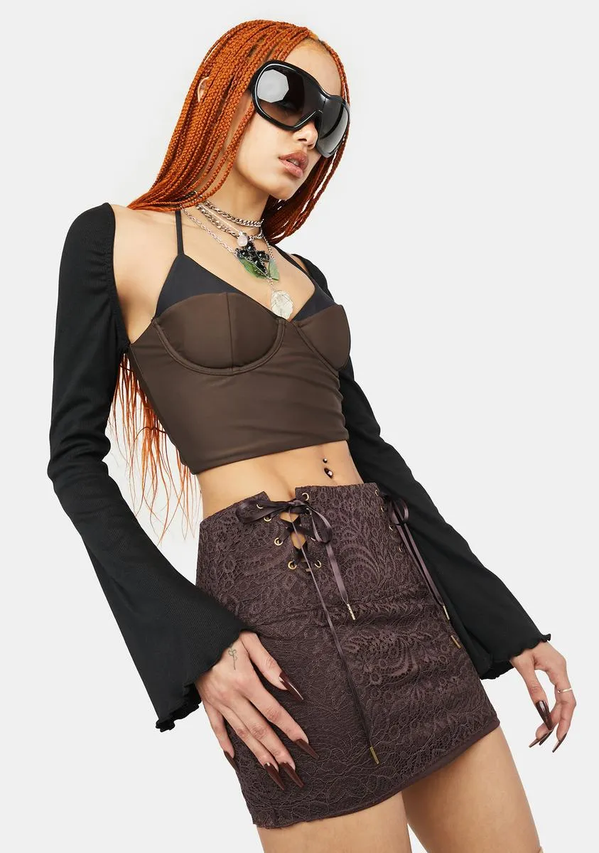 Jinx Me Halter Crop Top sold by Dolls Kill product image thumbnail 2