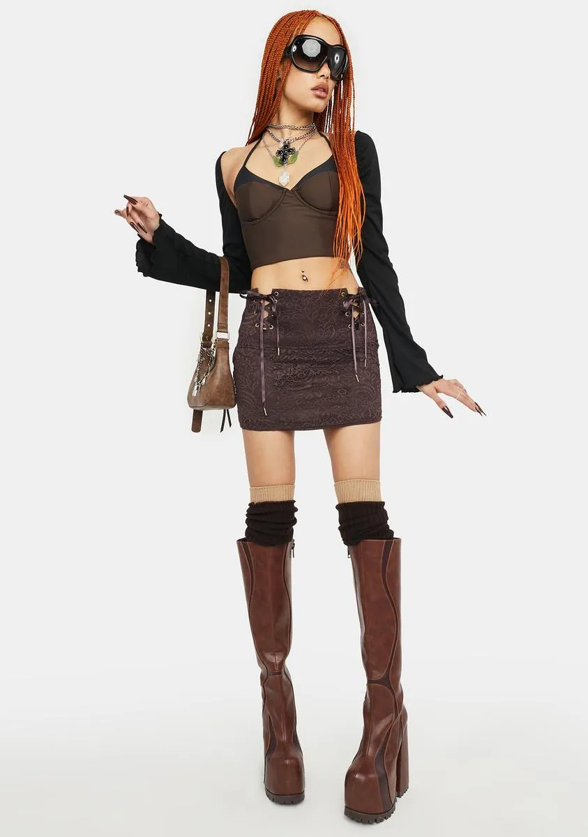 Jinx Me Halter Crop Top sold by Dolls Kill product image thumbnail 3