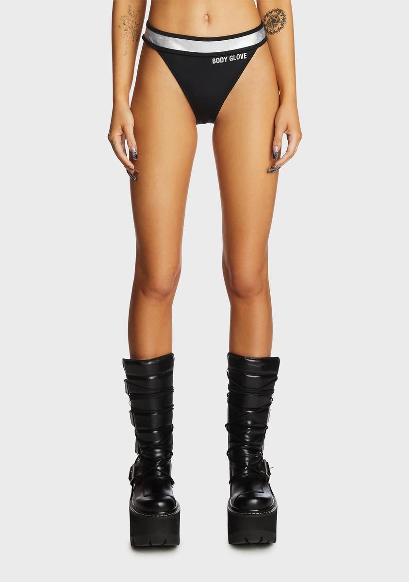 Unbelievable High Hip Bikini Bottoms sold by Dolls Kill