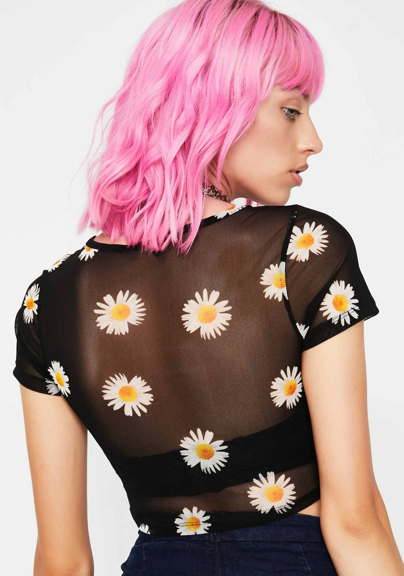 Daisy Darling Crop Top sold by Dolls Kill product image thumbnail 4