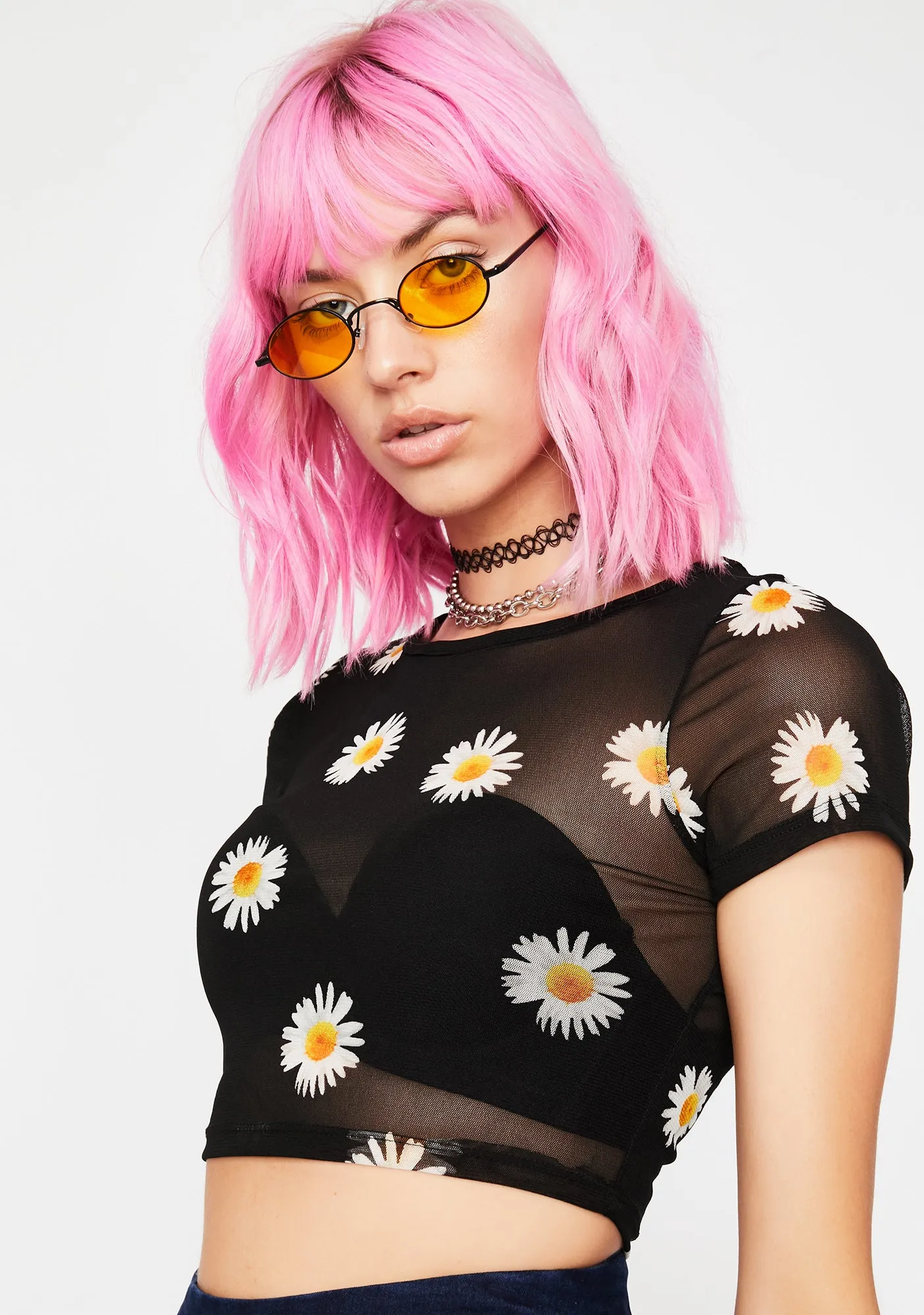 Daisy Darling Crop Top sold by Dolls Kill product image thumbnail 2
