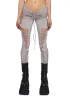 Crossfade Shredded Leggings - Ecru sold by Dolls Kill