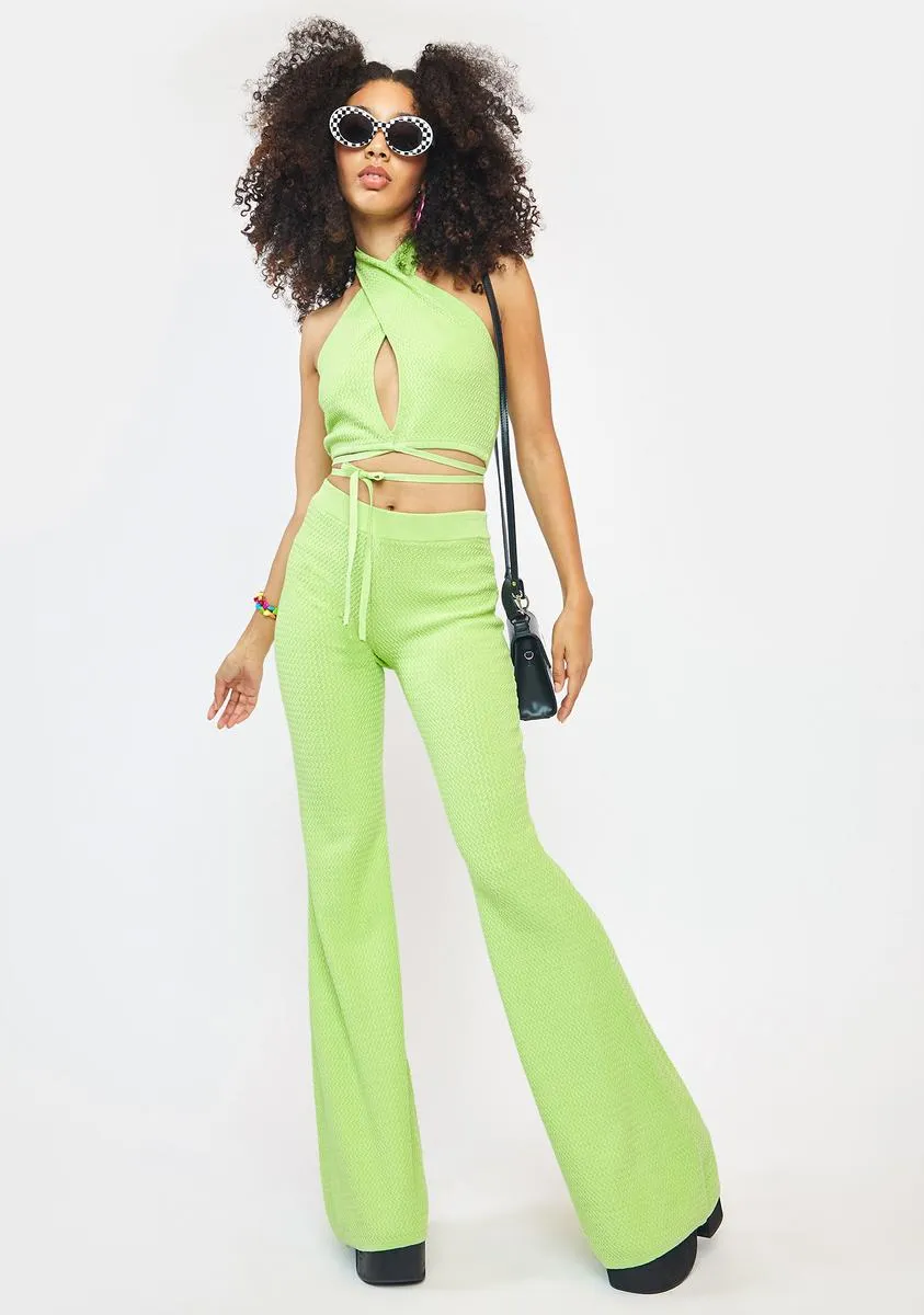 Zig Zag Knit Flares sold by Dolls Kill product image thumbnail 3